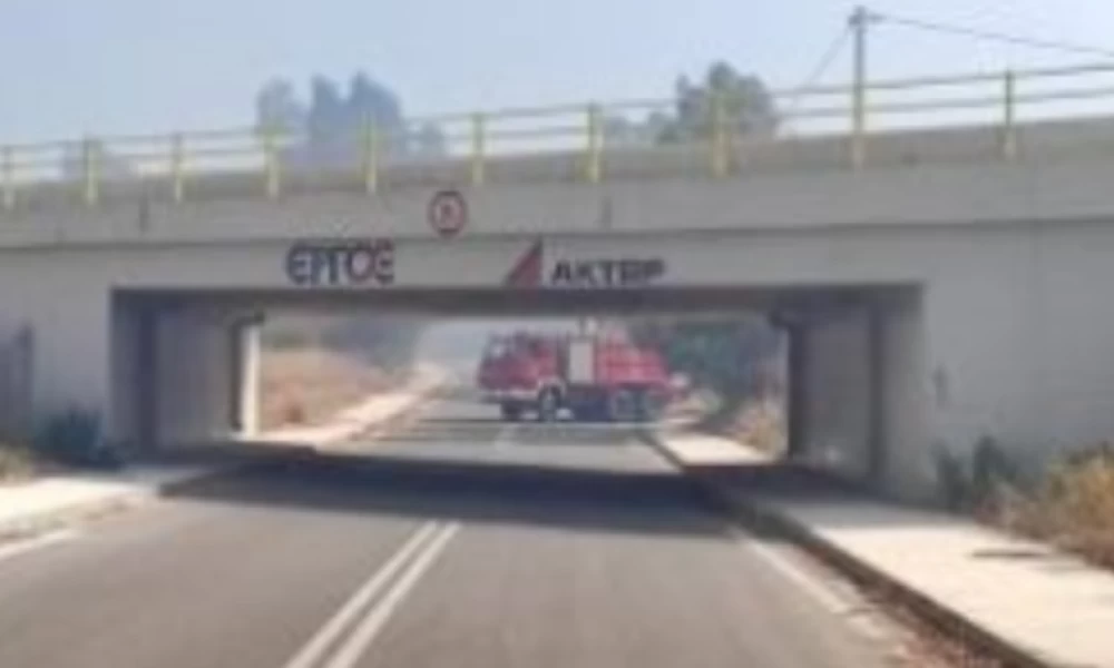Ζήρια: Τα πυροσβεστικά δεν χωρούν κάτω από τις γέφυρες της ΕΡΓΟΣΕ